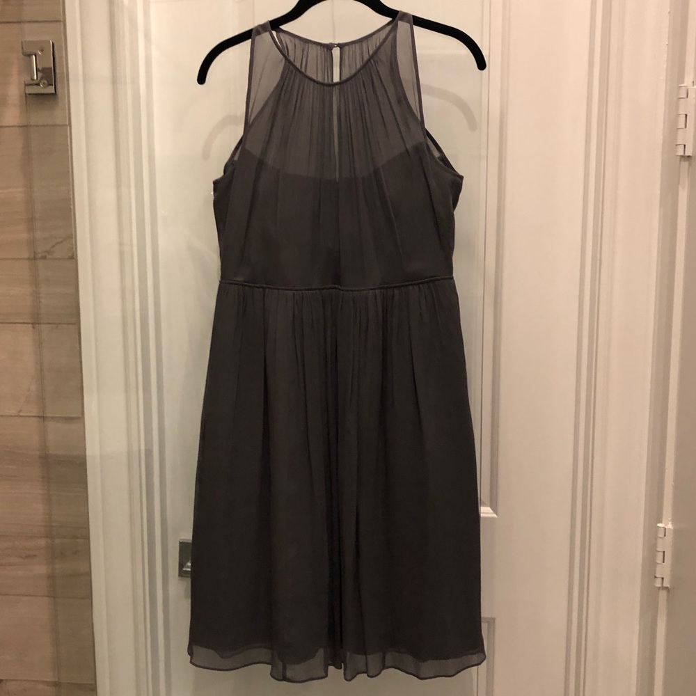 J. Crew Gray Cocktail Dress